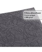 Tapis de bain gris foncé - 50x70 cm