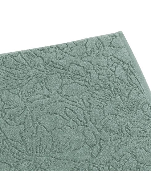 Alfombra de baño verde botella - 50x70 cm