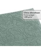 Alfombra de baño verde botella - 50x70 cm