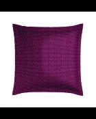 2 katoenen satijnen kussenslopen Pastelbloemen Zwart - 63x63 cm