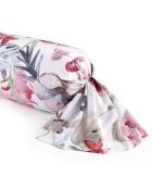 Custodia in raso di cotone esotico color lampone - 43x210 cm