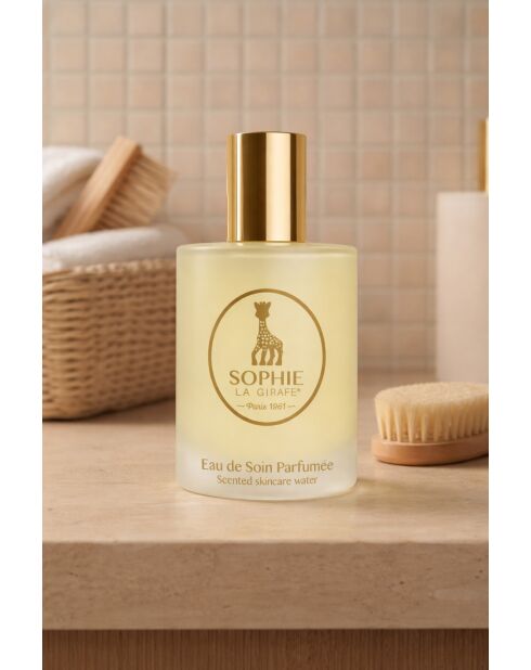 Coffret eau de soin 100 ml + Sophie Jouet Doux 17 Cm