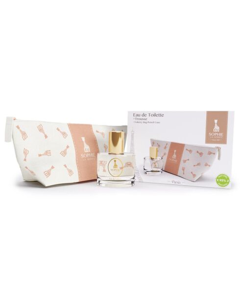 Coffret eau de toilette 50 ml + Trousse/Bag