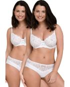Lot de 2 soutien-gorge à armatures Rosana blancs