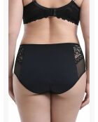Culotte haute menstruelle Myriam noire
