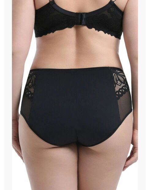 Culotte haute menstruelle Myriam noire