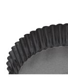 Moule à flan MC HB antiadhésif Noir - 25x25x5,50cm