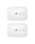 3 Couvercles de rechange MC SS magasin blancs