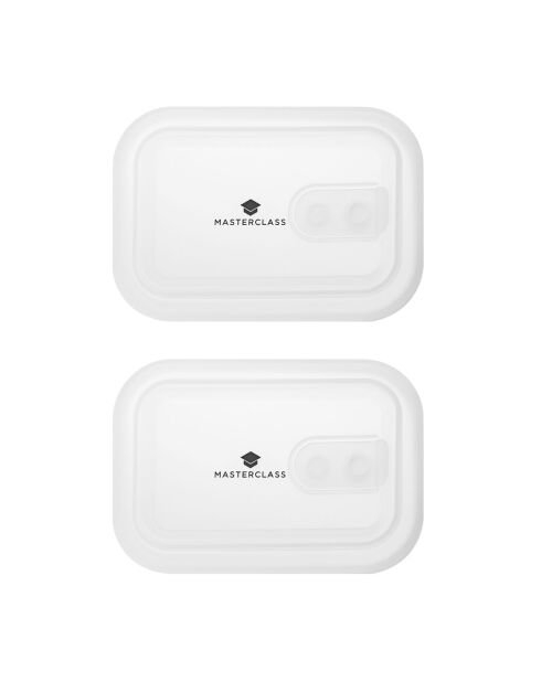 3 Couvercles de rechange MC SS magasin blancs