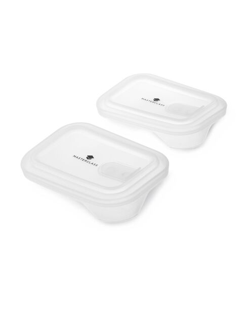 3 Couvercles de rechange MC SS magasin blancs