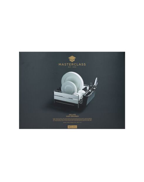 Égouttoir à vaisselle compact MC inox