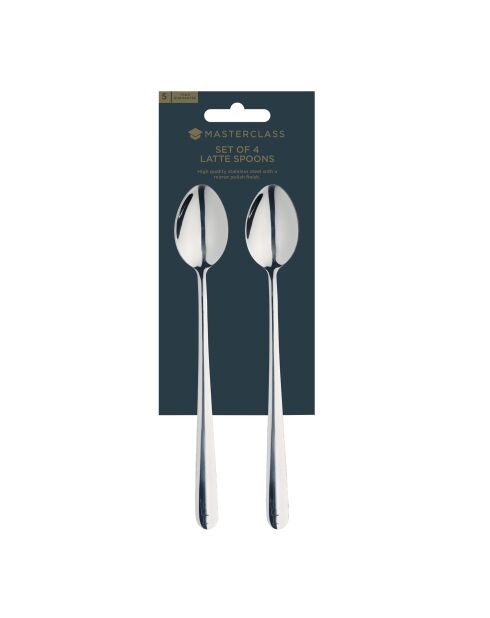 Ensemble de cuillères à café MC LATTE en acier inoxydable