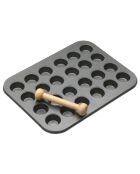 Moule à tartelettes MC HB MINI antiadhésif Gris - 26,50x34,60x2,40cm