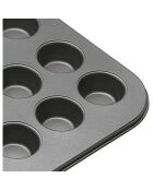 Moule à tartelettes MC HB MINI antiadhésif Gris - 26,50x34,60x2,40cm