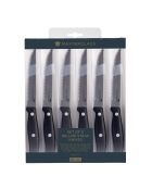 Ensemble de couteauxà steak MC en acier inoxydable Noirs