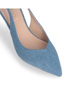 Escarpins Sandie denim