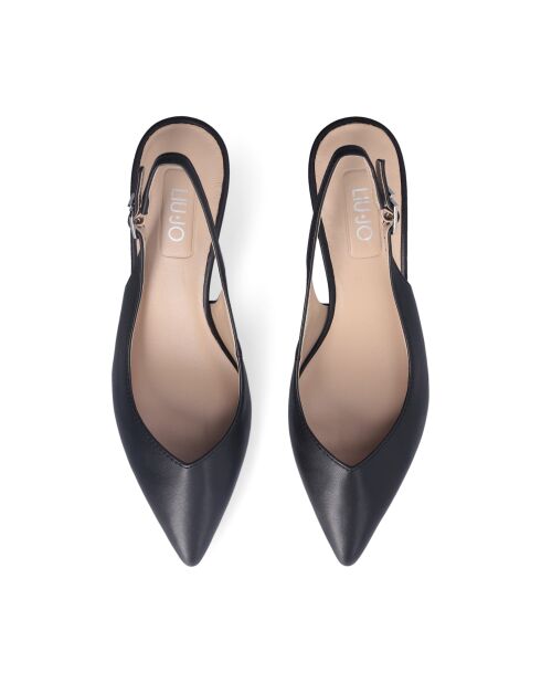 Escarpins en Cuir Sandie noirs