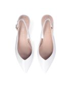 Escarpins Sandie blancs