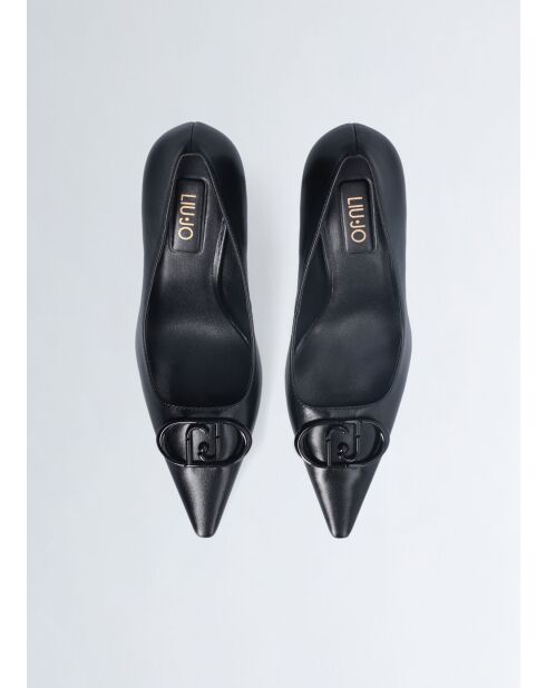 Escarpins en Cuir Sabry noirs