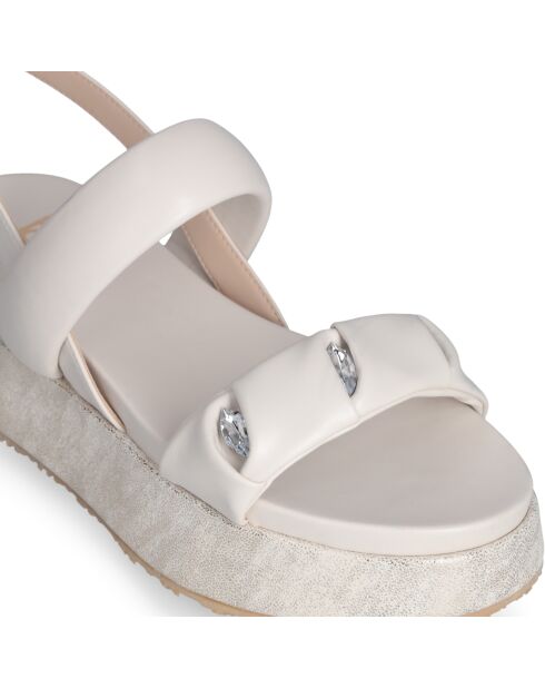 Sandales Frida crème