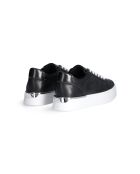 Baskets Pretty en cuir noires