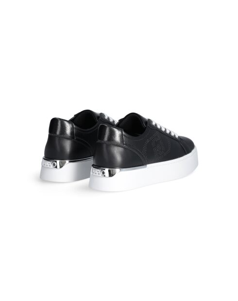 Baskets Pretty en cuir noires
