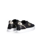 Hübsche schwarze Ledersneaker