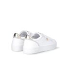 Baskets en Cuir Silvia blanches