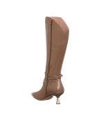 Bottes en Cuir Sandie cookie