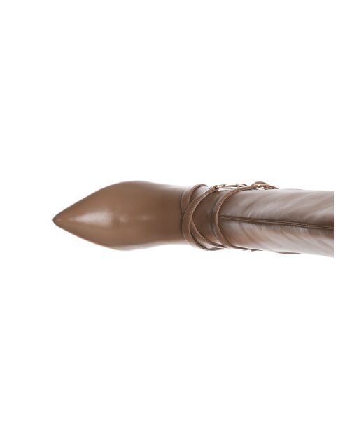 Bottes en Cuir Sandie cookie