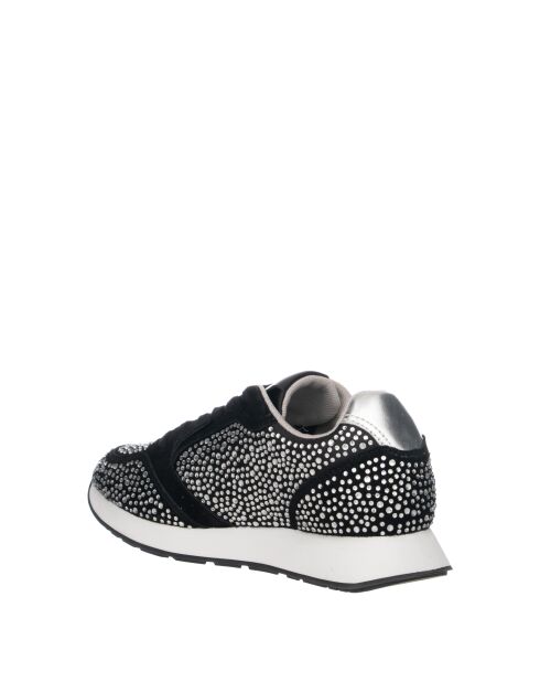 Baskets Vibe en cuir noires