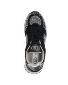Baskets Vibe en cuir noires
