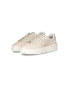Baskets Silvia en cuir beurre