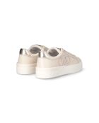 Baskets Silvia en cuir beurre