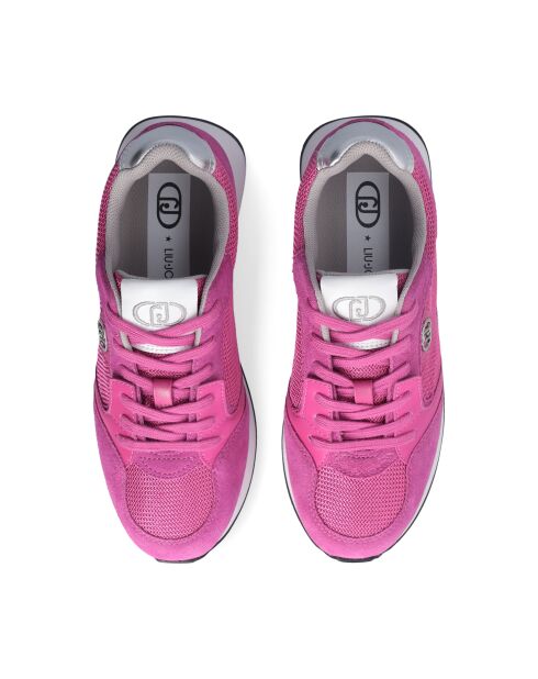 Baskets Vibe en cuir roses