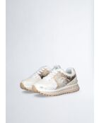 Baskets Maxi en cuir python