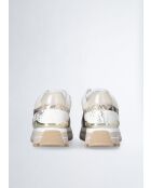 Baskets Maxi en cuir python