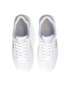 Hübsche weiße Ledersneaker