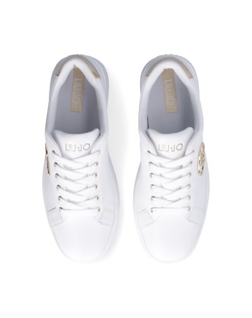 Hübsche weiße Ledersneaker