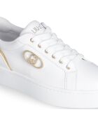 Hübsche weiße Ledersneaker