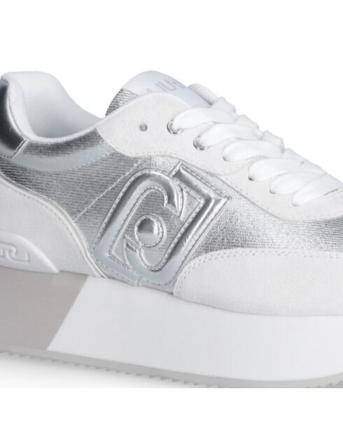 Sneakers Dreamy aus cremefarbenem Leder
