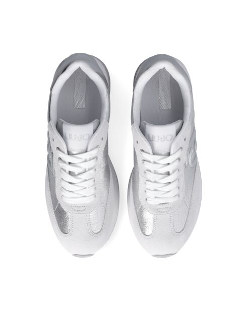 Sneakers Dreamy aus cremefarbenem Leder