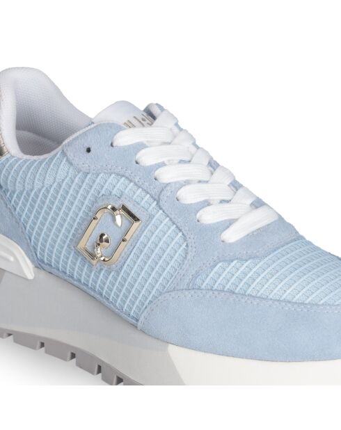 Baskets Amazing en cuir bleues