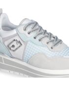 Baskets Maxi en cuir eau pure