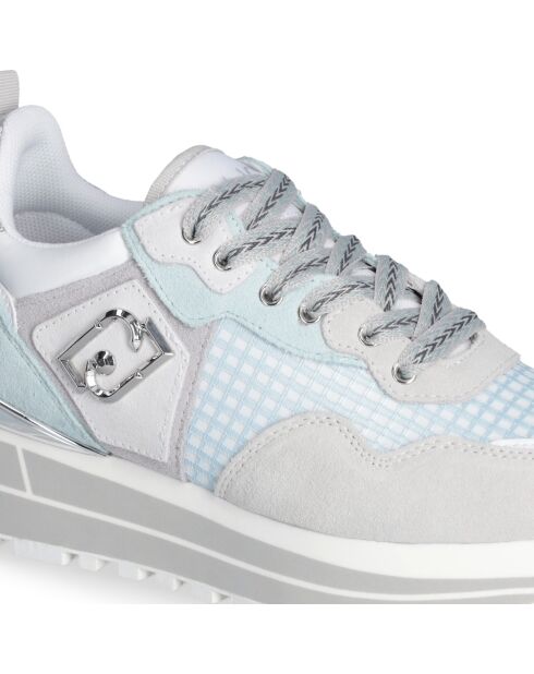 Baskets Maxi en cuir eau pure