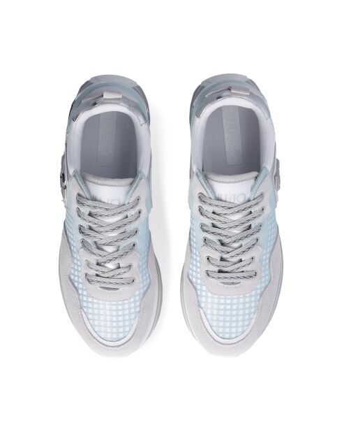 Baskets Maxi en cuir eau pure