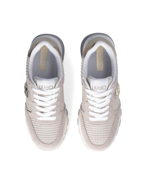 Tolle goldene Ledersneaker