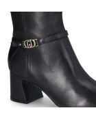 Bottes en Cuir Babi noires