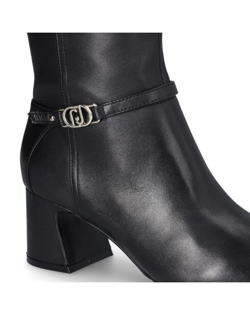 Bottes en Cuir Babi noires