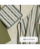 Set de delantal, guante de cocina y soporte para ollas Arthur Green